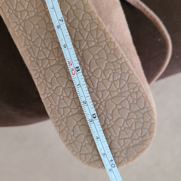 Steve Madden Eleanorr beaded lace up flats brand new tan - Picture 3 of 4